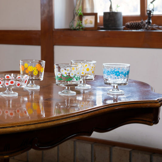 アデリアレトロ 脚付きデザ-ト 深型 1個