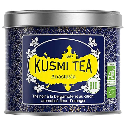 クスミティー アナスタシア 100g缶 KUSMI TEA 〈ANAS100BIO〉 ブラックティー (紅茶)