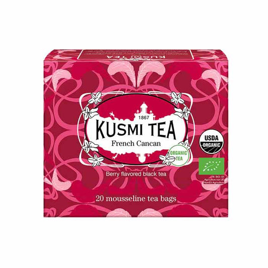 クスミティー フレンチカンカン ティーバッグ 20個入 (個包装なし) KUSMI TEA 〈FREN20SBIO〉 ブラックティー (紅茶)