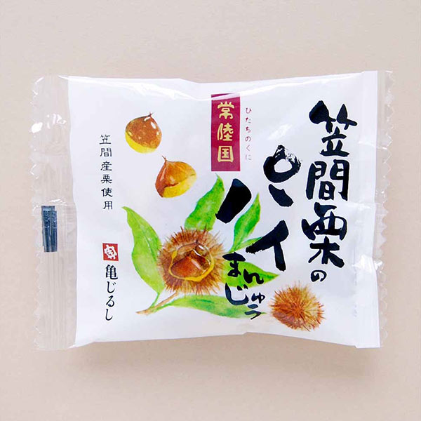 笠間栗のパイまんじゅう (5個入) 笠間栗ペーストがたっぷり! さっくり&しっとり!のパイ饅頭 亀印製菓