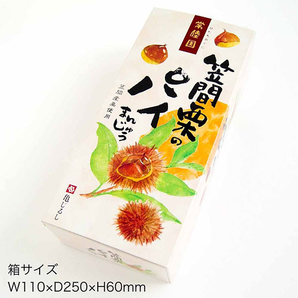 笠間栗のパイまんじゅう (5個入) 笠間栗ペーストがたっぷり! さっくり&しっとり!のパイ饅頭 亀印製菓