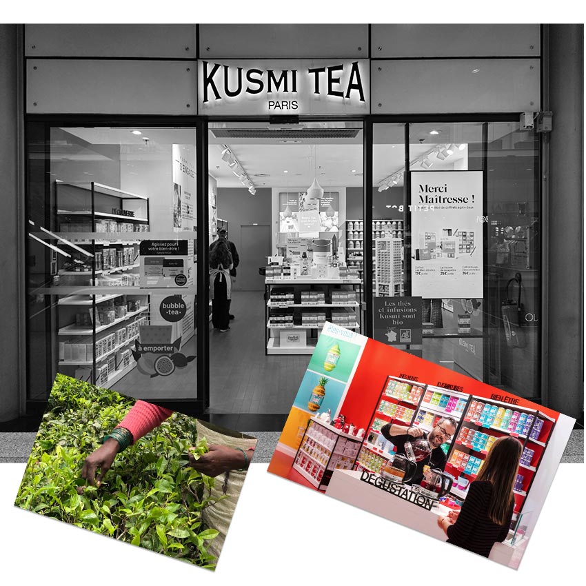 クスミティー KUSMI TEA アナスタシア 20g缶 〈ANAS025BIO〉 有機紅茶(オーガニックティー)