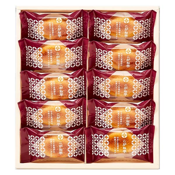 Nakajima Daishodo Hitotoe Japanese Style Sweet Potato Koganeimo No. 10 10 pieces KGB-10