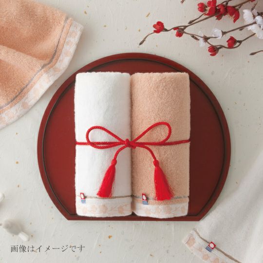 今治謹製 至福タオル 梅染め 木箱入り バスタオル1枚 〈SH66035〉 今治タオル