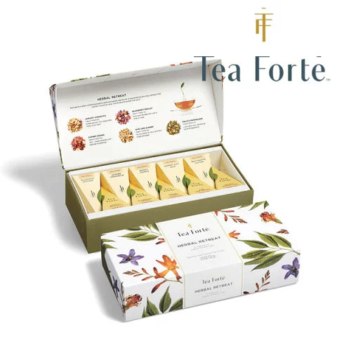 TEA FORTE HERBAL RETREAT single ティーフォルテ ハーバルリトリート プレミアム ハーブティー 10個入り