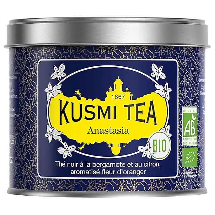 クスミティー アナスタシア 100g缶 KUSMI TEA 〈ANAS100BIO〉 ブラックティー （紅茶）