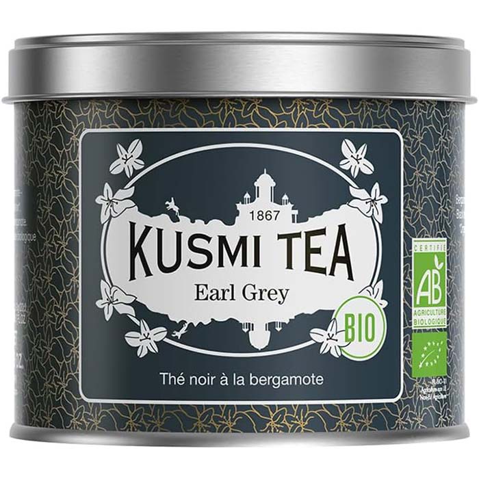 クスミティー アールグレイ 100g缶 KUSMI TEA 〈EARL100BIO〉 ブラックティー （紅茶）