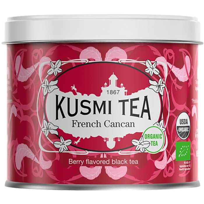 クスミティー フレンチカンカン 100g缶 KUSMI TEA 〈FREN100BIO〉 ブラックティー （紅茶）