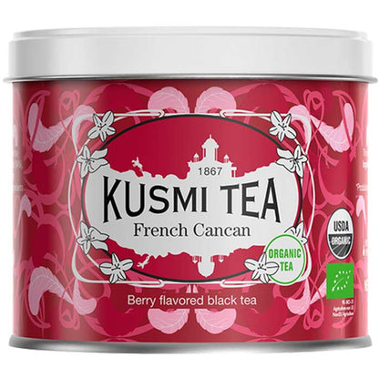 クスミティー フレンチカンカン 100g缶 KUSMI TEA 〈FREN100BIO〉 ブラックティー （紅茶）