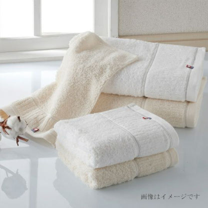 今治謹製 organic towel　オーガニックパイル バスタオル２枚　IOG3970（今治製）