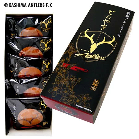 鹿島アントラーズどらやき 〈FC公認商品〉 5個入り