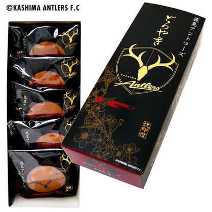 鹿島アントラーズどらやき 〈FC公認商品〉 5個入り