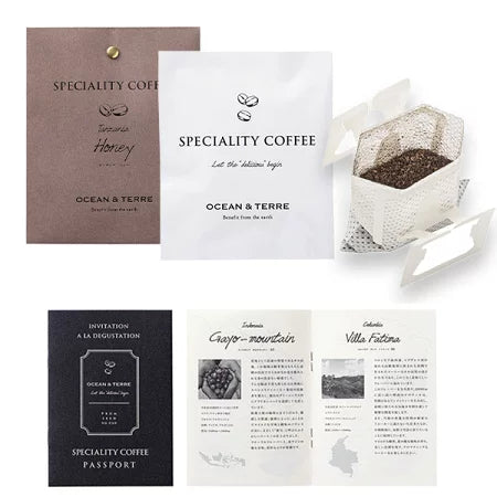 OCEAN&TERRE オーシャンテール Speciality Coffee セット C 〈A509〉 ドリップコーヒー 12個