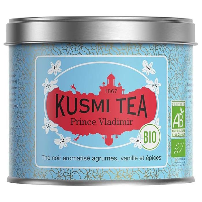 クスミティー プリンス ウラディミル 100g缶 KUSMI TEA 〈PRIN100BIO〉 ブラックティー （紅茶）