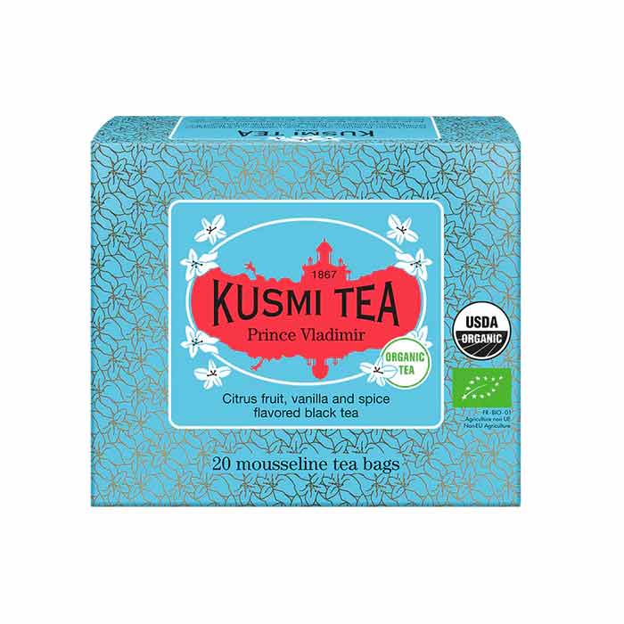 クスミティー プリンス ウラディミル ティーバッグ 20個入 （個包装なし） KUSMI TEA 〈PRIN20SBIO〉 ブラックティー （紅茶）
