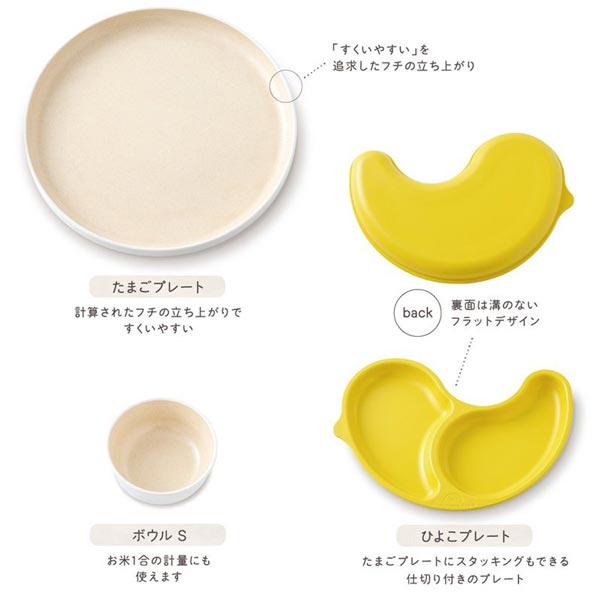 シェルミンキッズ 子供用食器3点セット