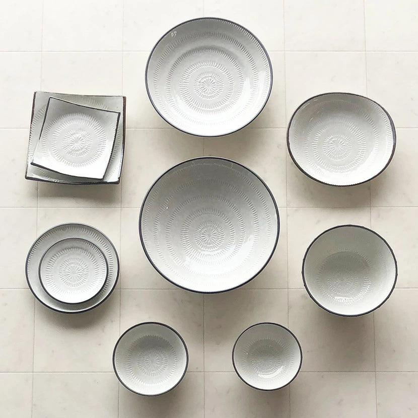 普段使いのうつわ 美濃焼 スパイラル ボウル(L) K99098 大鉢 和食器 おうちごはん 陶器 器集め