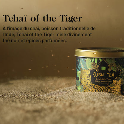 クスミティー チャイ オブ ザ タイガー ティーバッグ 20個入 （個包装なし） KUSMI TEA 〈TIGR20SBIO〉 ブラックティー （紅茶）