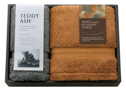 フェイスタオル・ハンドタオル TEDDY ASH 〈テディアッシュ〉 タオルセット 〈80015〉