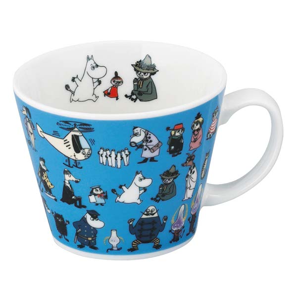 スープマグ （ブルー） MM11000　ムーミンオールスターズ 〈MM11001-36〉 少しずつ揃えたい ムーミン食器