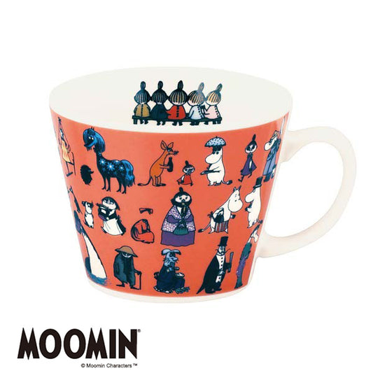 スープマグ （ピンク） MM11000　ムーミンオールスターズ 〈MM11002-36〉 少しずつ揃えたい ムーミン食器