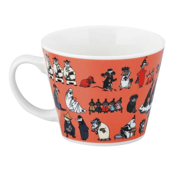 スープマグ （ピンク） MM11000　ムーミンオールスターズ 〈MM11002-36〉 少しずつ揃えたい ムーミン食器