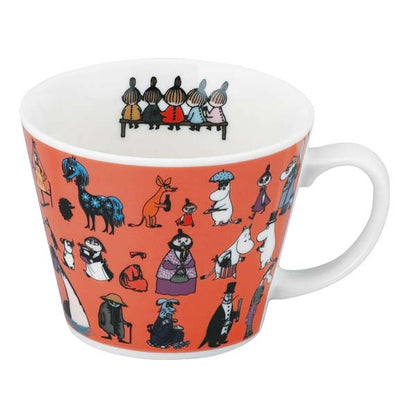 スープマグ （ピンク） MM11000　ムーミンオールスターズ 〈MM11002-36〉 少しずつ揃えたい ムーミン食器