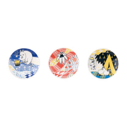 豆皿 3枚揃 MOOMIN ainaシリーズ 〈MM8500-135〉 少しずつ揃えたい ムーミン食器