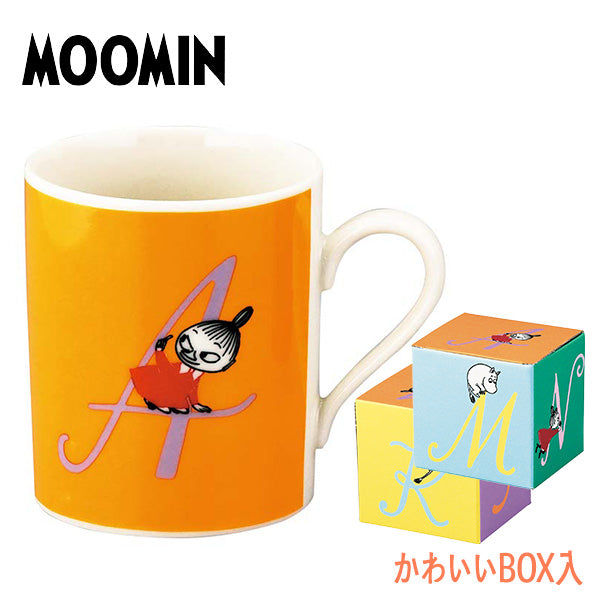 ムーミン イニシャルマグ 【A】 〈MM8801-11-A〉 食器 マグカップ