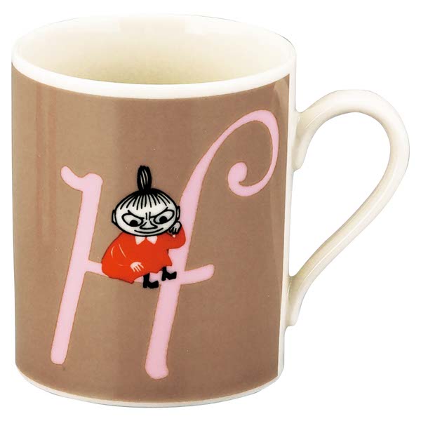 ムーミン イニシャルマグ 【H】 〈MM8802-11-H〉 食器 マグカップ
