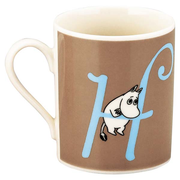 ムーミン イニシャルマグ 【H】 〈MM8802-11-H〉 食器 マグカップ