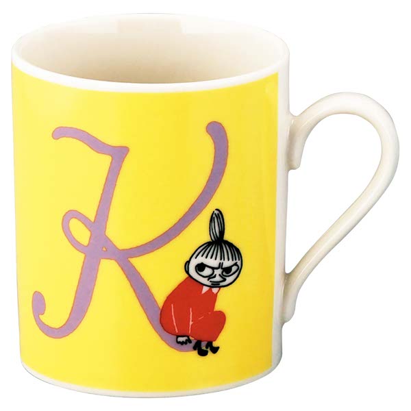 ムーミン イニシャルマグ 【K】 〈MM8803-11-K〉 食器 マグカップ