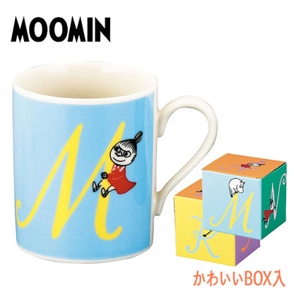 ムーミン イニシャルマグ 【M】 〈MM8804-11-M〉 食器 マグカップ