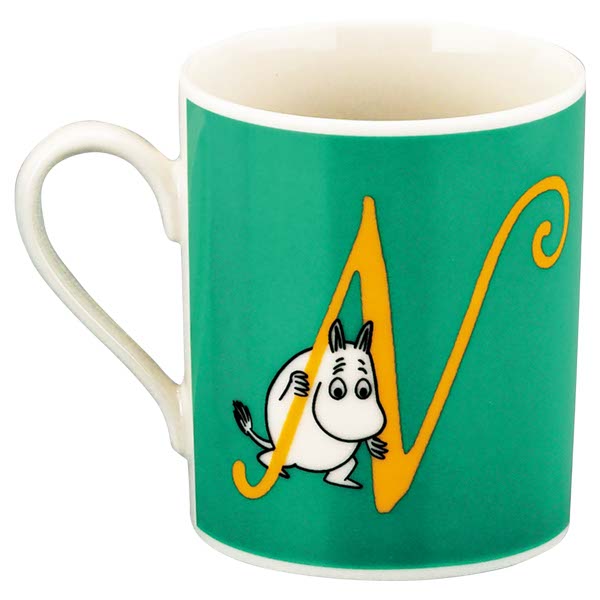 ムーミン イニシャルマグ 【N】 〈MM8805-11-N〉 食器 マグカップ
