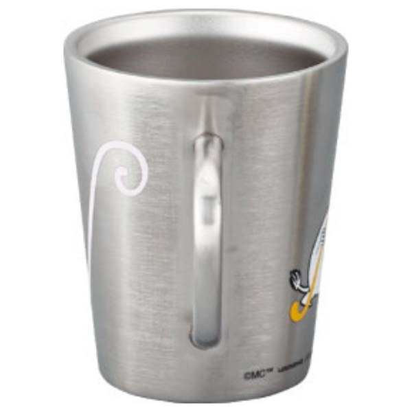 ムーミン イニシャル 【N】 ステンレス二重マグ 〈MM8805-856-N〉 食器 イニシャルマグカップ