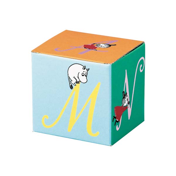 ムーミン イニシャル 【N】 ステンレス二重マグ 〈MM8805-856-N〉 食器 イニシャルマグカップ