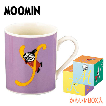 ムーミン イニシャルマグ 【Y】 〈MM8807-11-Y〉 食器 マグカップ